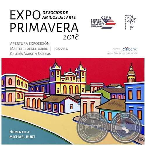 EXPO PRIMAVERA 2018 - Artista: Dante Manfredi - Martes, 11 de Septiembre de 2018